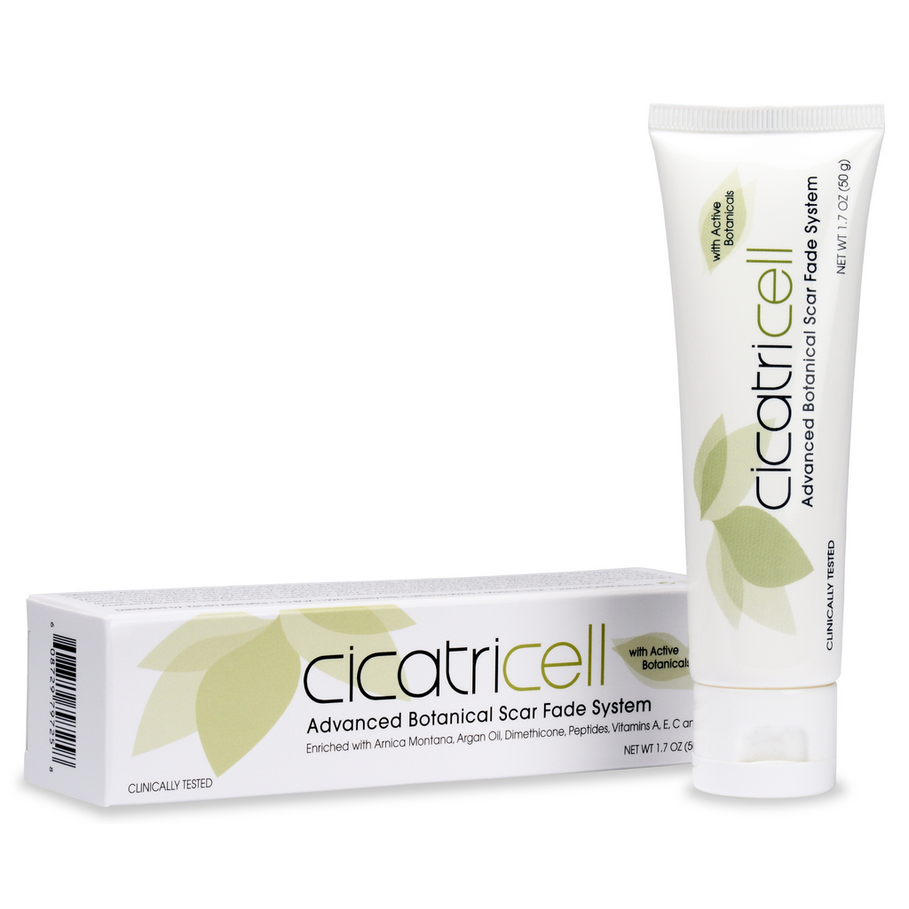 Scar cream made with CICATRICELL Advanced Botanical Scar Fade System. Click now to learn more.